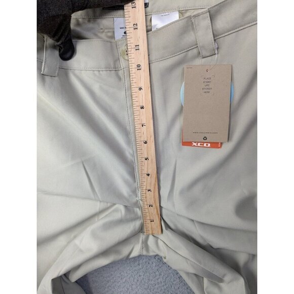 Columbia XCO Pants Mens 36x32 (Meas 37.5x31.5) Beige Chino Zip Pocket UPF 50 - Picture 15 of 16